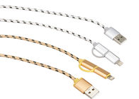 Кабель Слевинг, кабель с оплеткой электропитания ПК хлопка Слевинг для кабеля УСБ