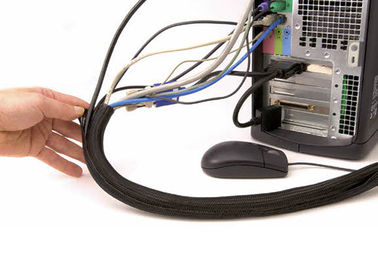 Провода прочной соединительной кабельной муфты доказательства жары, черного/голубого электрического обшивая
